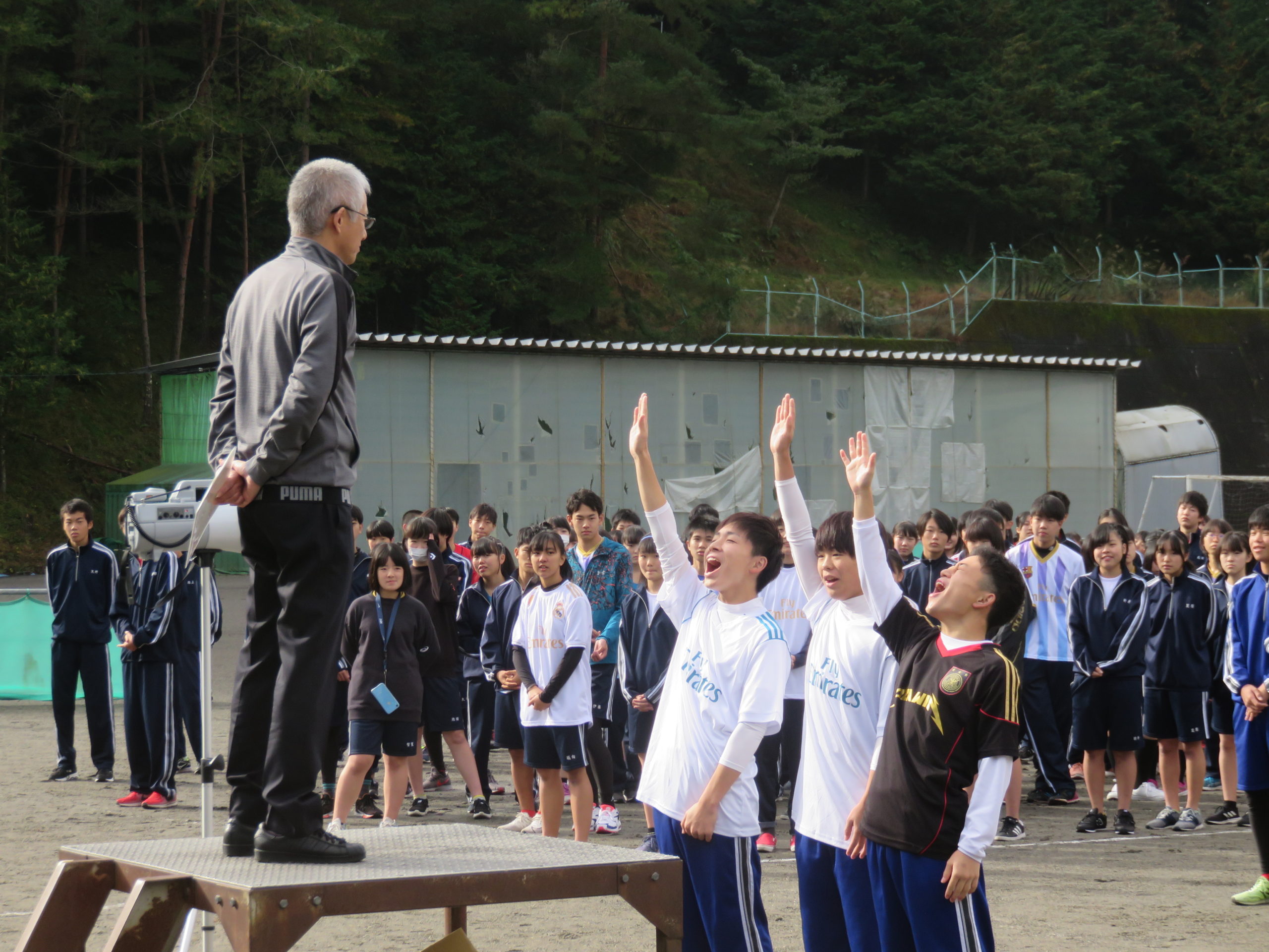 秋のクラスマッチが開催されました – 下諏訪向陽高等学校